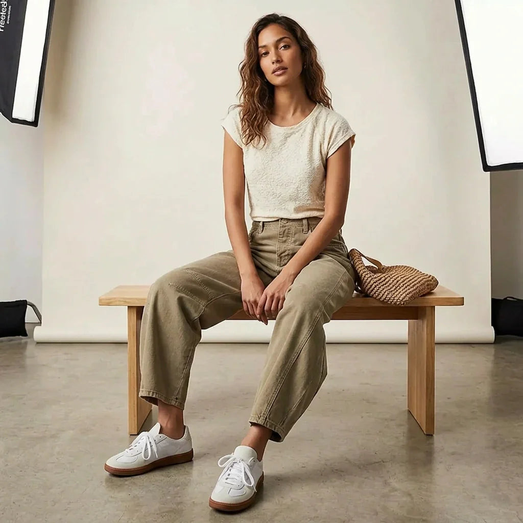 Women's Baggy Jeans High Waist – Relaxed Fit Wide Leg Denim