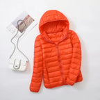 Women's Lightweight Puffer Jacket – Slim Fit Warm Winter Coat