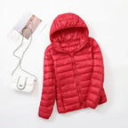 Women's Lightweight Puffer Jacket – Slim Fit Warm Winter Coat