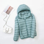 Women's Lightweight Puffer Jacket – Slim Fit Warm Winter Coat