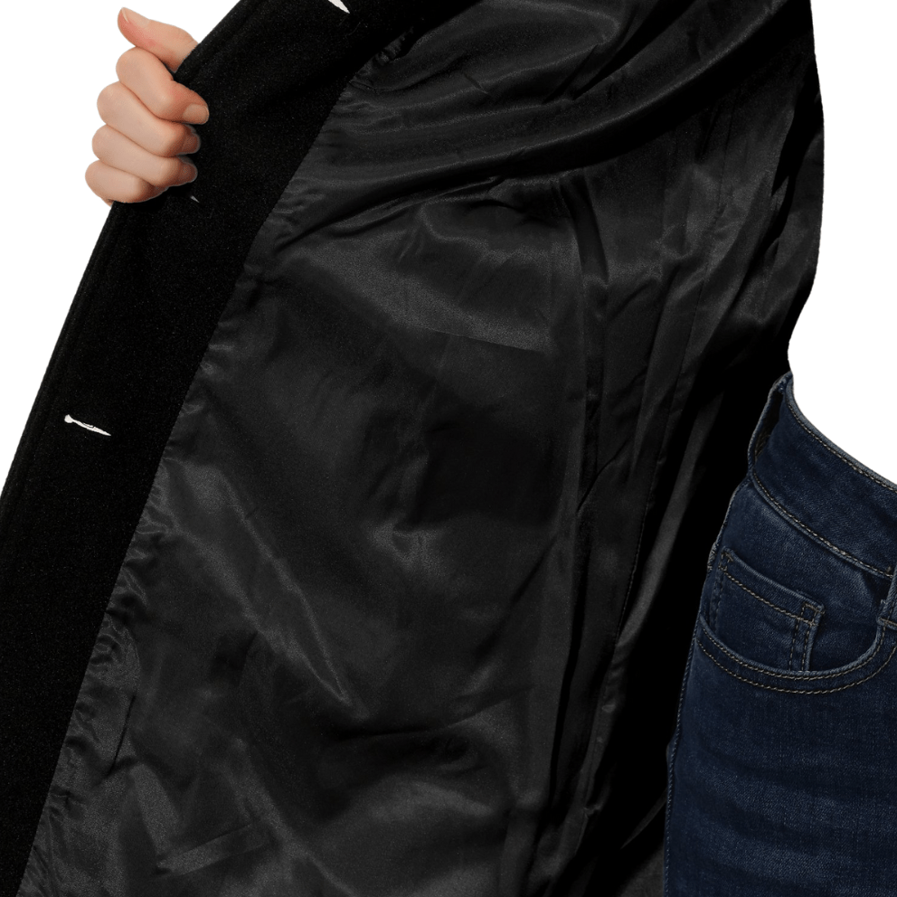 Elegant A-Line Women's Coat – Button Closure Long Coat Josephine