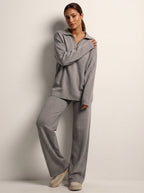 Women's Cashmere Lounge Set – Soft Luxury Two Piece Clairmont