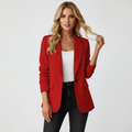 Elegant Women's Blazer – Tailored Fit Classic Smart Casual Jacket