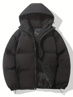 Women's Warm Winter Jacket with Hood – Lightweight Comfortable Puffer Coat