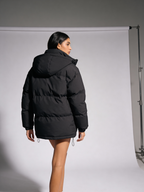 Women's Warm Winter Jacket with Hood – Lightweight Comfortable Puffer Coat